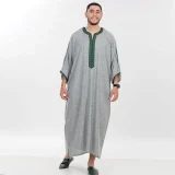قندورة رجالية بثوب الخيط الممتاز - الصورة 2