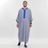 قندورة رجالية بثوب الخيط الممتاز - الصورة 3
