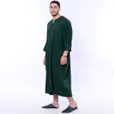 كندورة رجالية بثوب الكباردين الممتاز - الصورة 3
