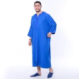 كندورة رجالية بثوب الكباردين الممتاز - الصورة 6
