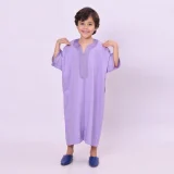 قندورة للأطفال بثوب الشاركة الرفيع