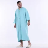 كندورة رجالية بثوب الكباردين الممتاز - الصورة 9