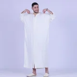 كندورة رجالية بثوب الكباردين الممتاز - الصورة 5